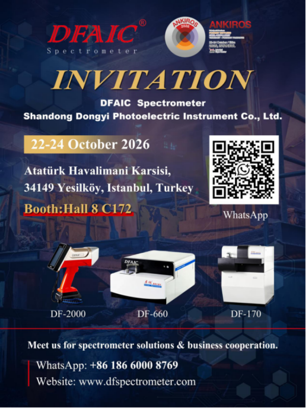 Invitation to the Turkey Ankiros– Visit DFAIC Spectrometer!